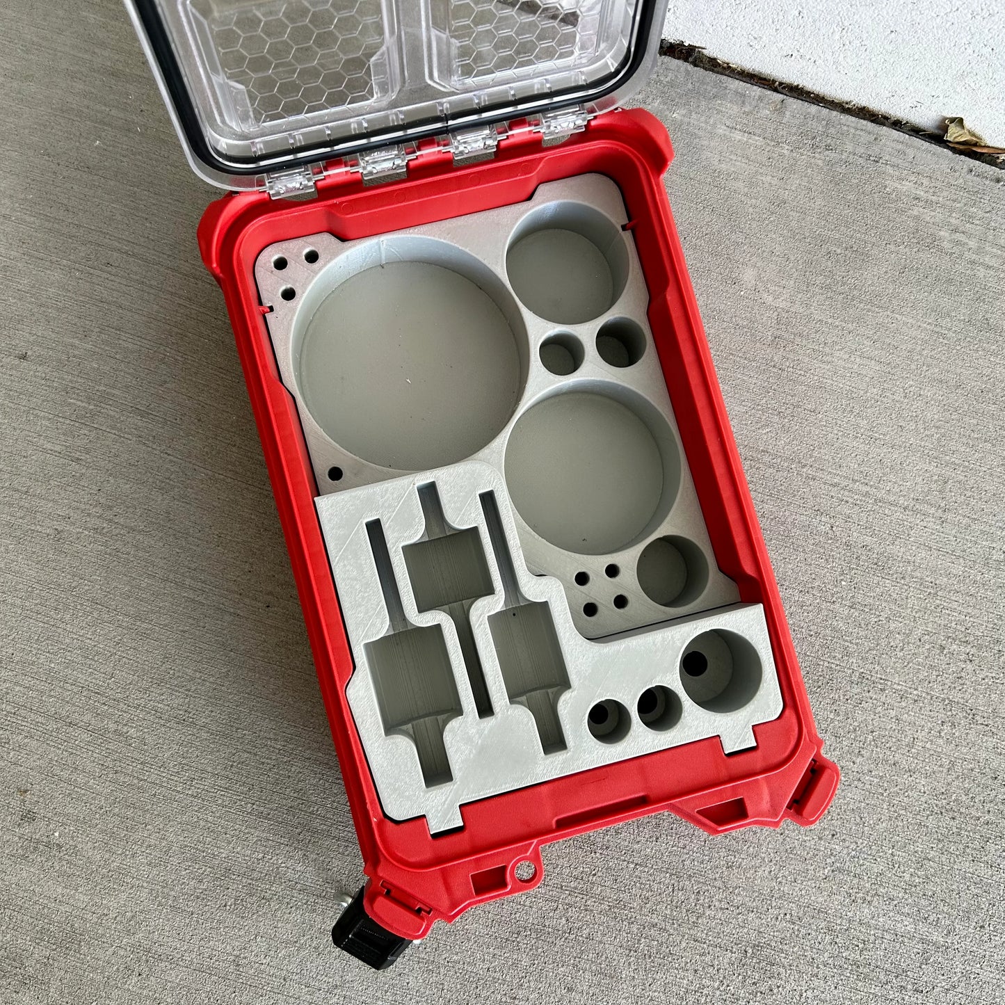 Hole Saw Organizer Insert for Milwaukee Packout  | Jonah Pope Design (Insert-only)